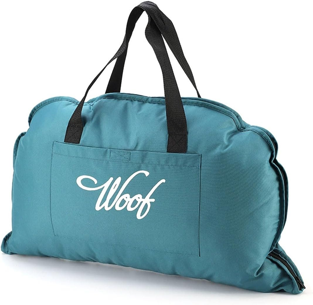 AIMALL Portable Waterproof Dog Mat &ndash; Foldable Pet Bed with Zipper, Outdoor Travel Cushion for Cats & Dogs, Teflon Fabric, Easy to Carry & Clean