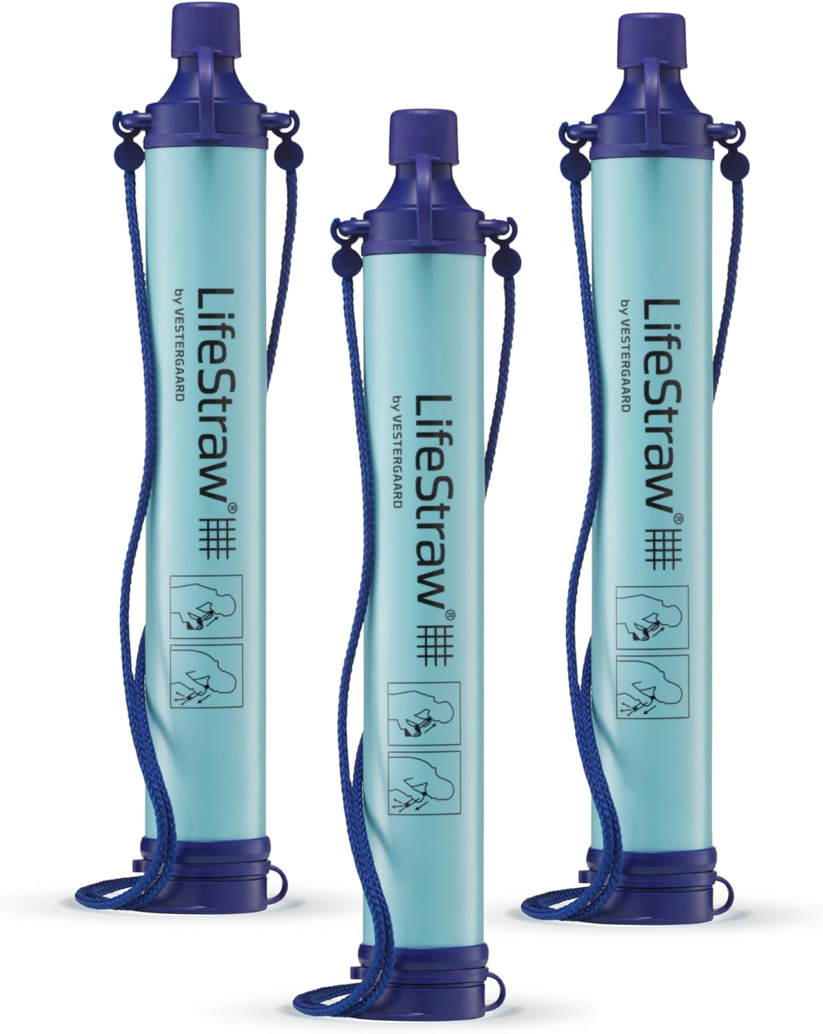 Lifestraw Peak Series Water Filter Straw, Dark Grey image number 6