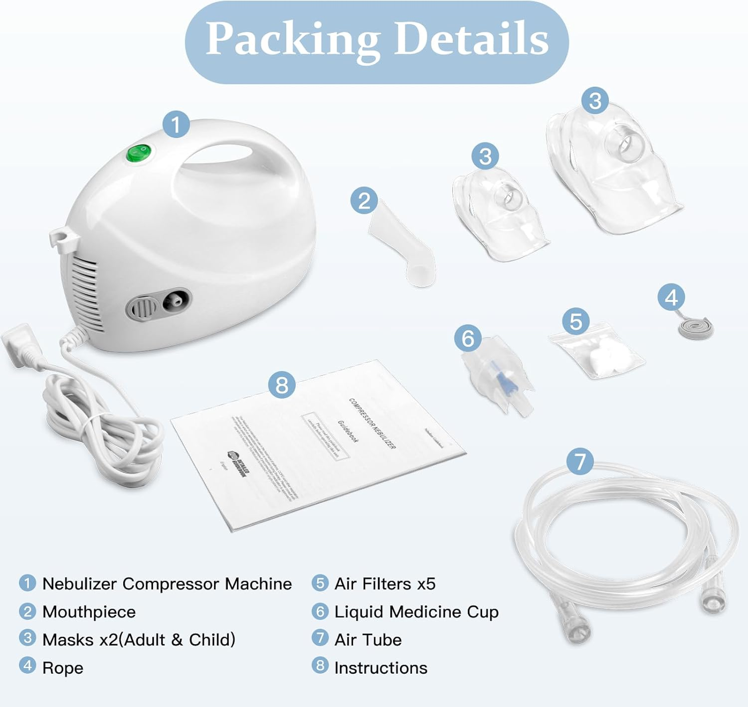 Model 4650 Compressor Nebulizer Model 4650 Compressor Machine