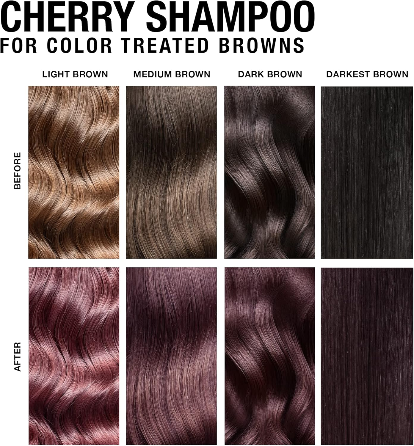 Pure Blends Hydrating Colour Depositing Shampoo Cherry 8.5 Oz / 250 Ml image number 5