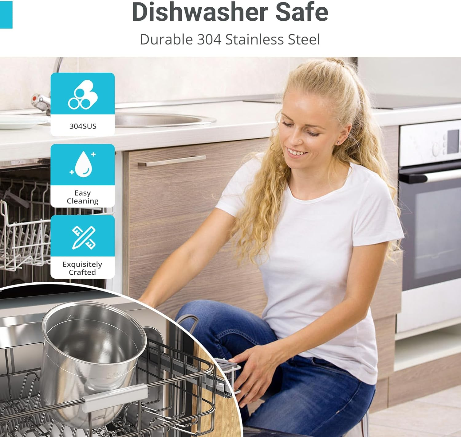 3L Stainless Steel Warm Mist Humidifier with Easy Clean and Warm Steam Function, Healthy Air Mist Humidifiers for Bedroom Living Room, with Sleep Mode and Auto-Off Setting image number 5