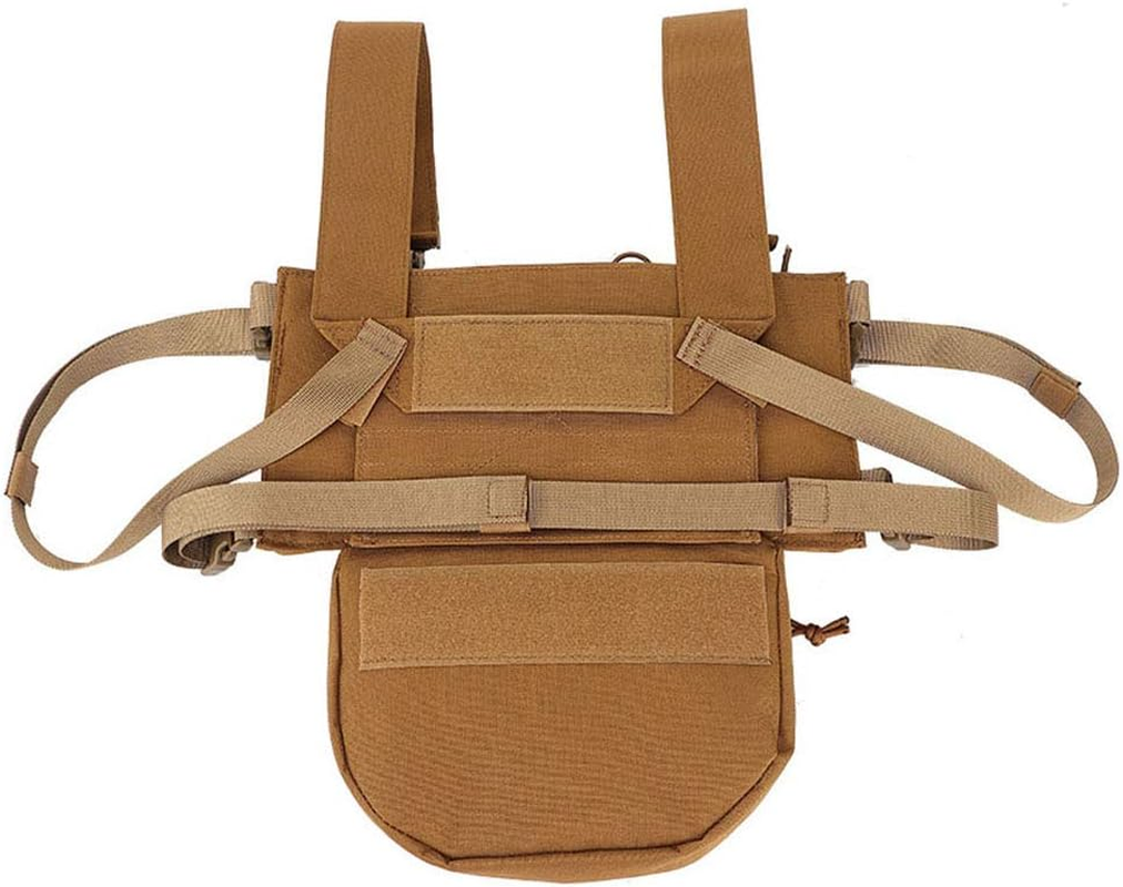 Outdoor Sports Airsoft Gear Combat Assault Molle Vest Accessory Mag Pouch Magazine Bag Carrier Tactical Camouflage Chest Rig image number 5