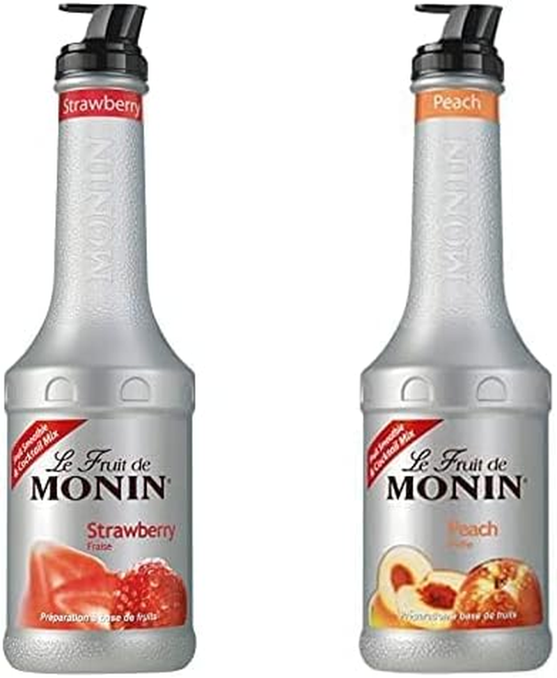 Monin Puree Strawberry & Peach