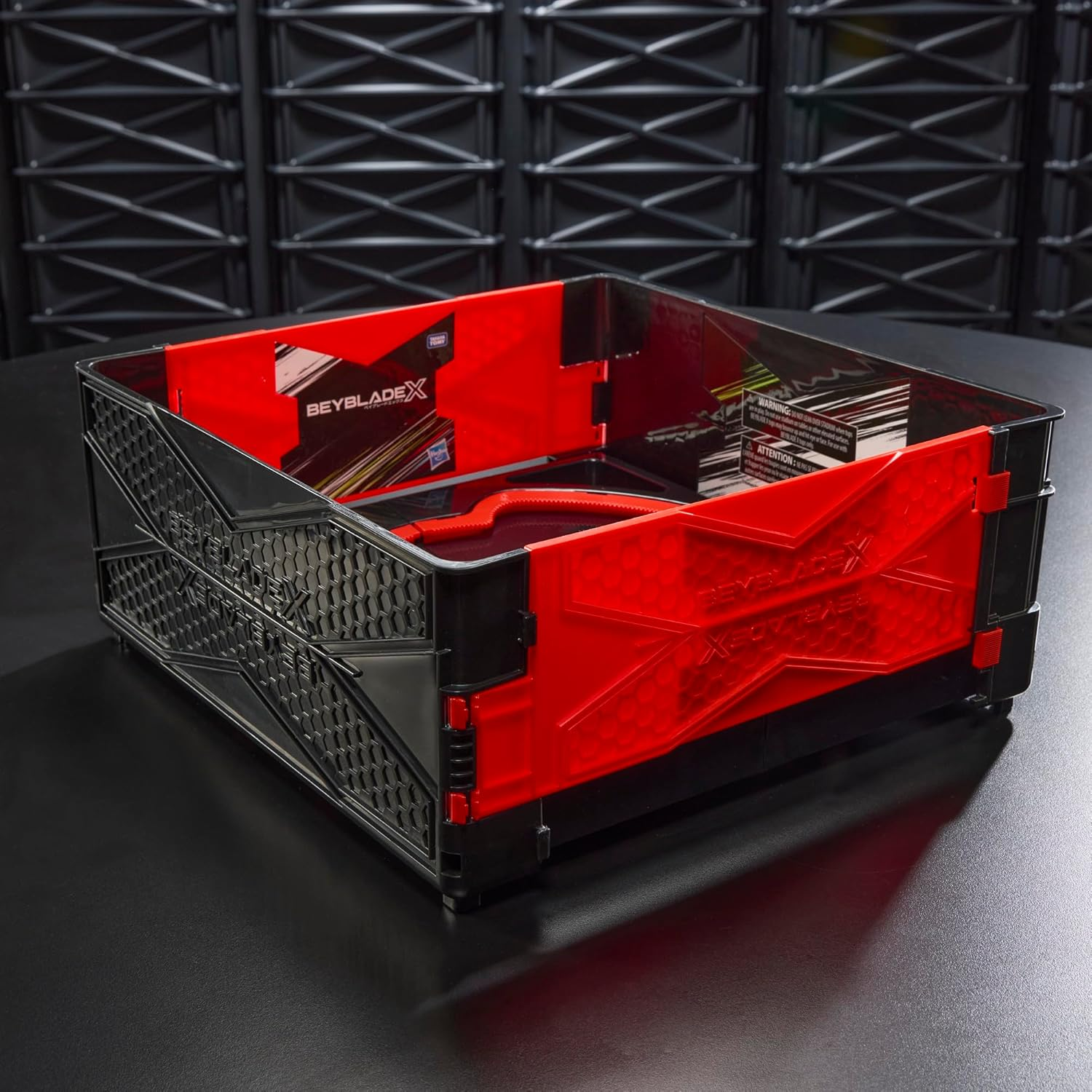 Beyblade X Clash and Carry Beystadium Battle Arena for Beyblade Spinning-Top Toys (Requires Top & Launcher, Sold Separately), image number 2