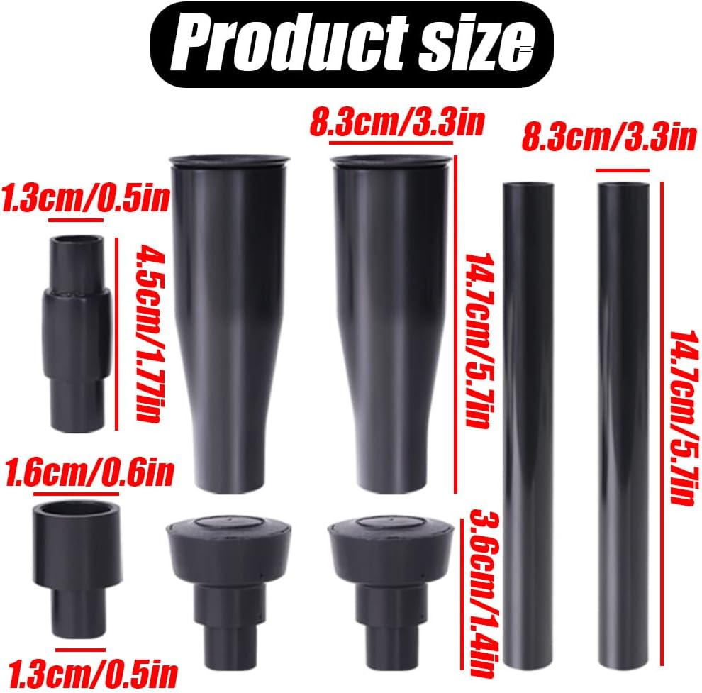 8 Pcs Water Fountain Nozzle, Fountain Nozzle Kit, Water Fountain Pump Nozzle Set for Garden, Ponds, Tabletop Fish Ponds image number 1