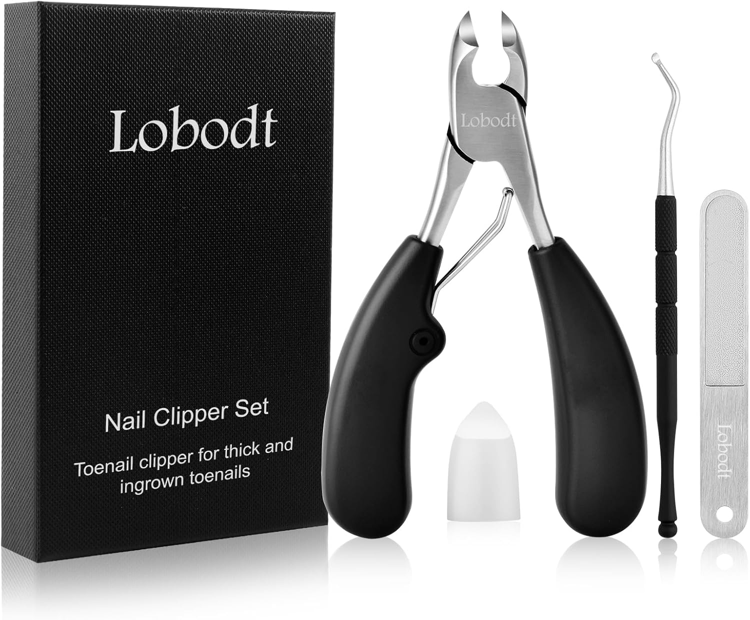 Lobodt Nail Forceps,Nail Clipper for Ingrown or Thick Nail,Heavy Duty Toenail Clippers, Upgraded Toe Nail Clippers for Men, Professional Toenail Clippers for Thick Nails for Seniors image number 6