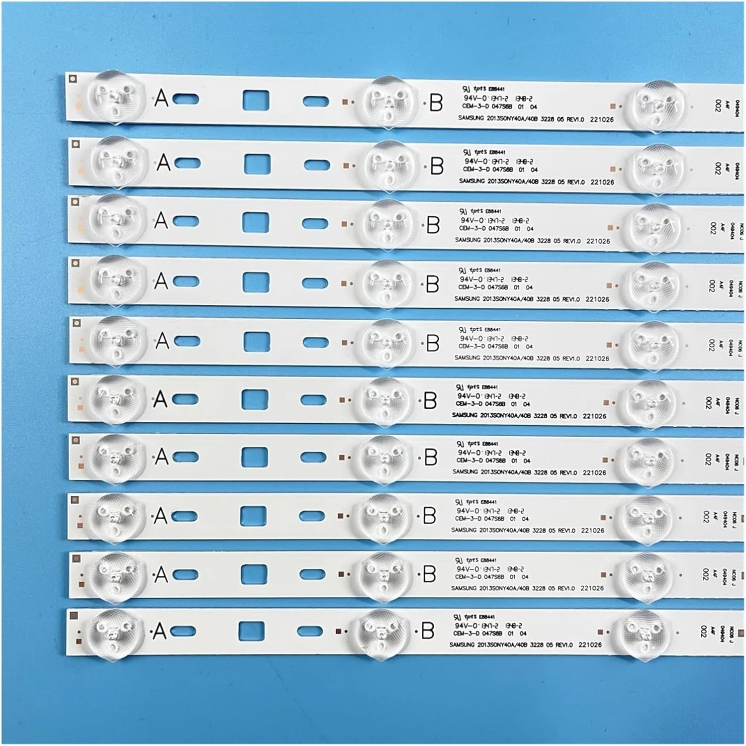 LED TV Backlight for S.-Ony KDL-40R483B KDL-40R493B KDL-40RM10B KDL-40R353C KDL-40R450B KDL-40R453B 40R455B image number 3