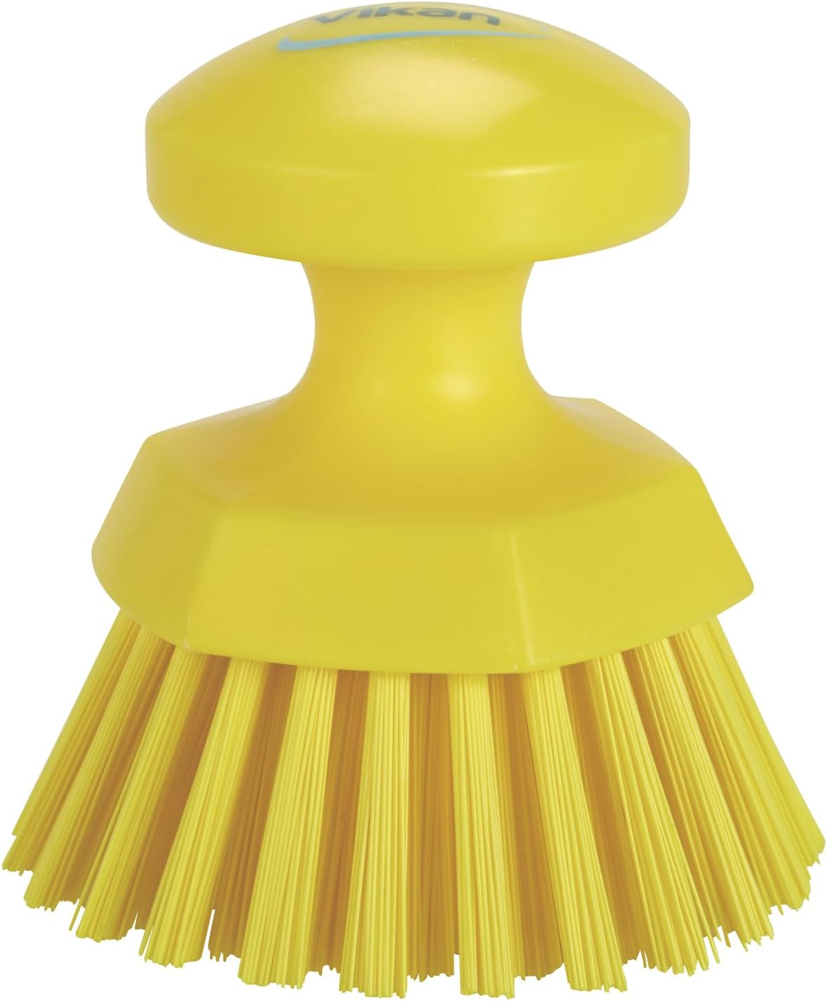 Round Scrub Brush, 5" L, Stiff, 3885, Green