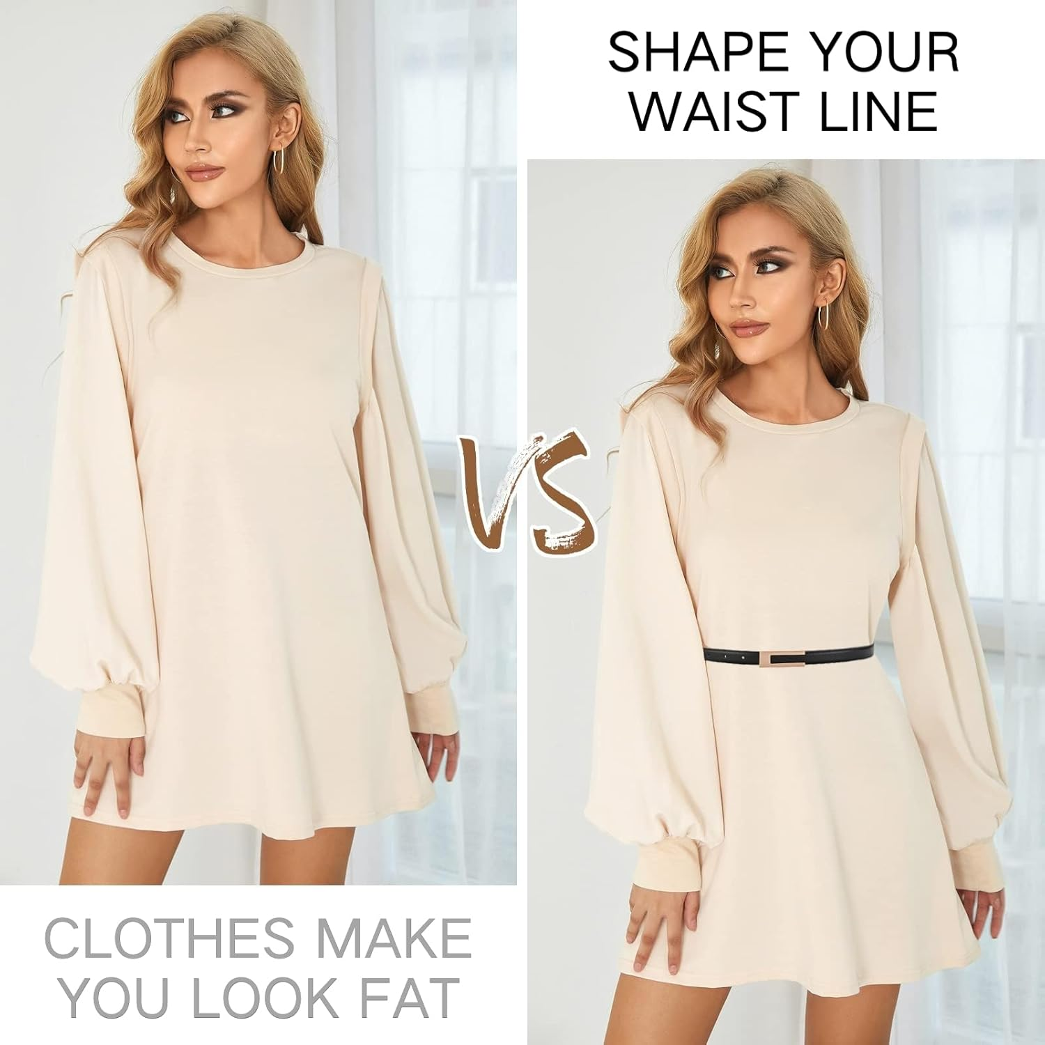 KEYRI Ladies Adjustable Leather Belts for Women Ladies Belts Retro Vintage Belt Women'S Accessories Skinny Belt for Dresse Jeans Buckle Thin Waist Belt Waist Strap Waistband - Black Brown image number 5