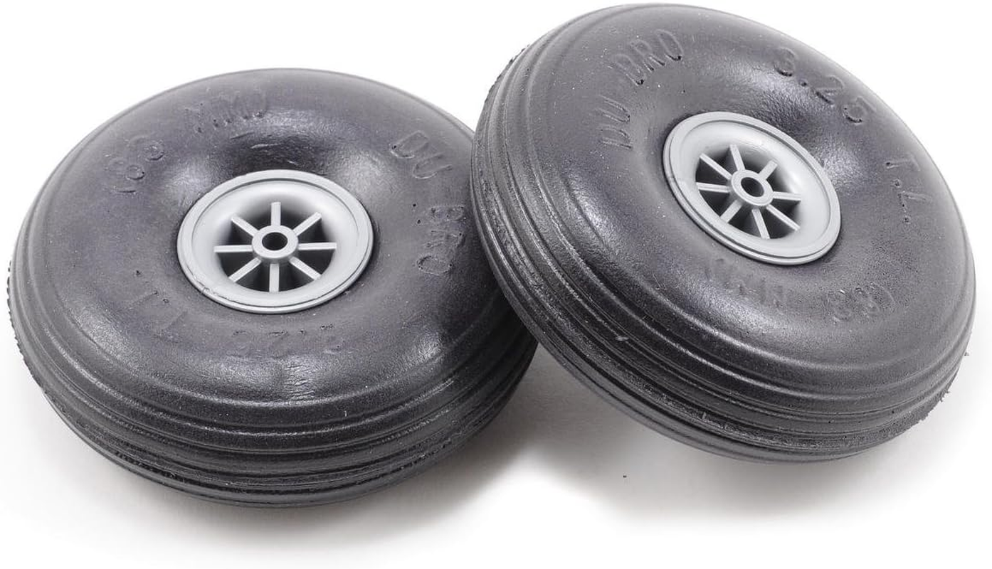 Du-Bro 275TL 2-3/4" Diameter Treaded Lightweight Wheel (2-Pack) image number 5