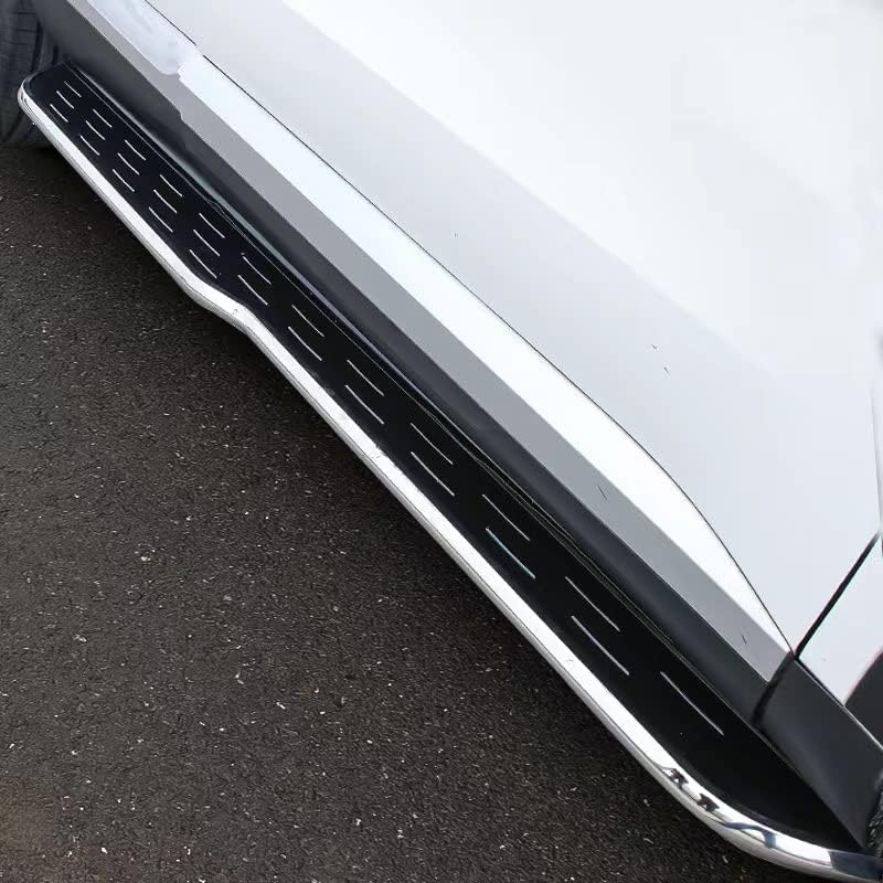 2Pcs Running Boards Fits for VW Volkswagen Touareg 2019-2023 Side Steps Nerfbars(With Brackets) image number 6