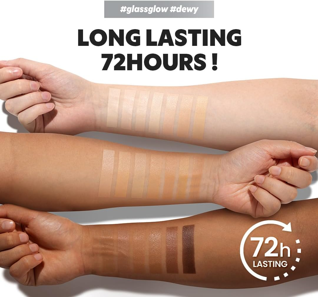 TIRTIR Aura Glow Silver Cushion | Korean Cushion Foundation, (#23N Sand, Full Size, 0.63 Fl Oz)