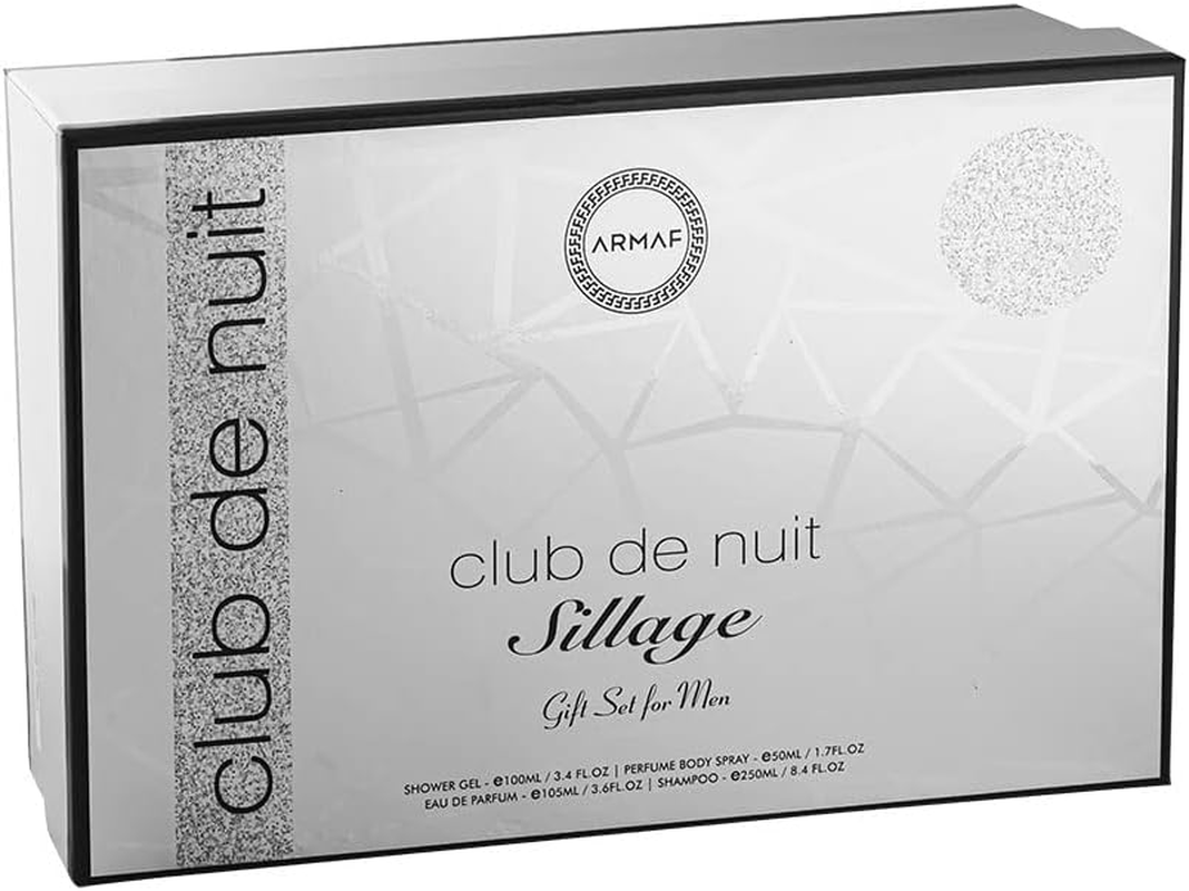 Armaf Men'S Club Nuit Sill Gift Set (4 Piece) image number 2