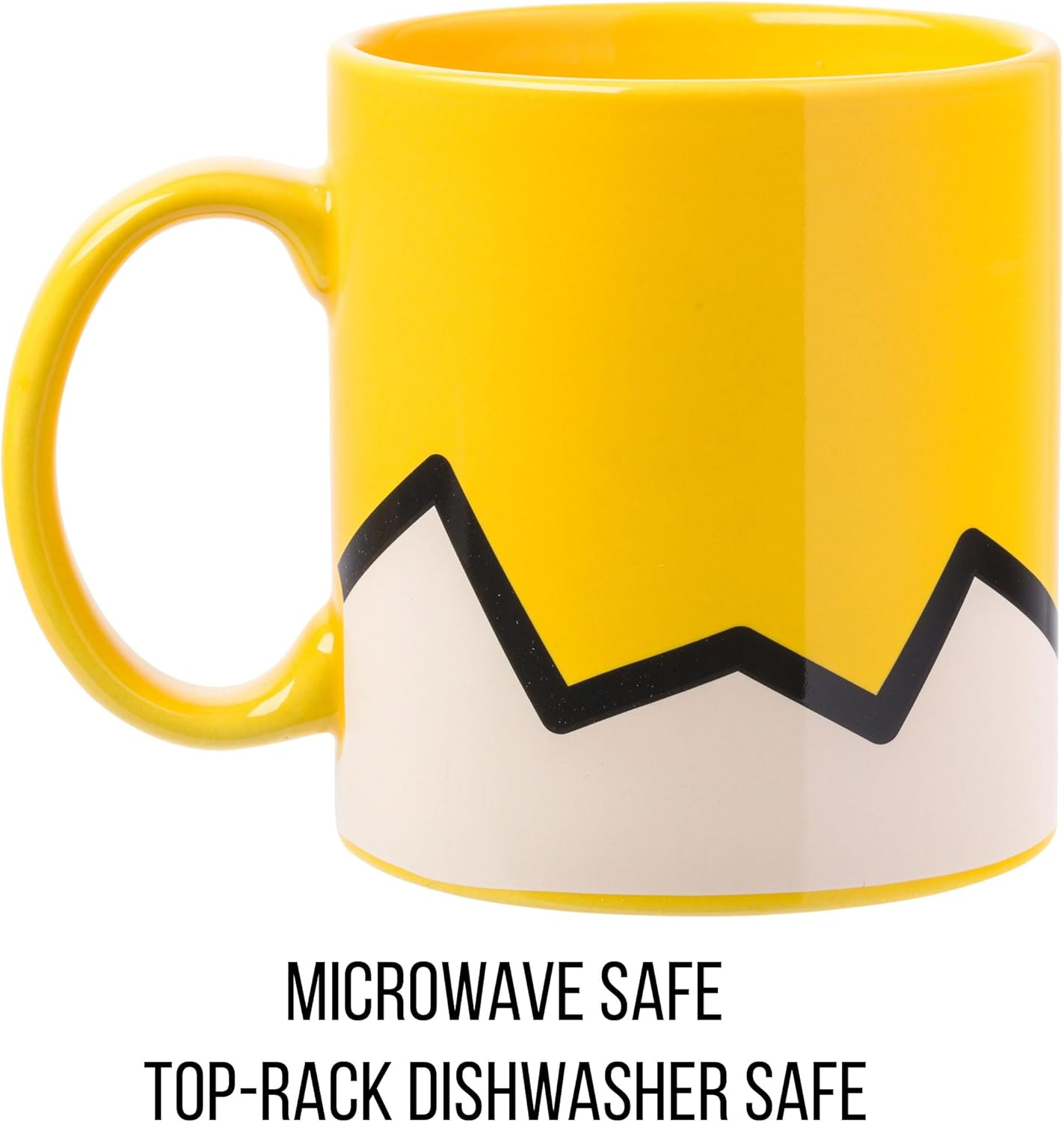 Silver Buffalo GUD20534 Sanrio Gudetama Face Ceramic Mug, 20-Ounce, Yellow image number 3