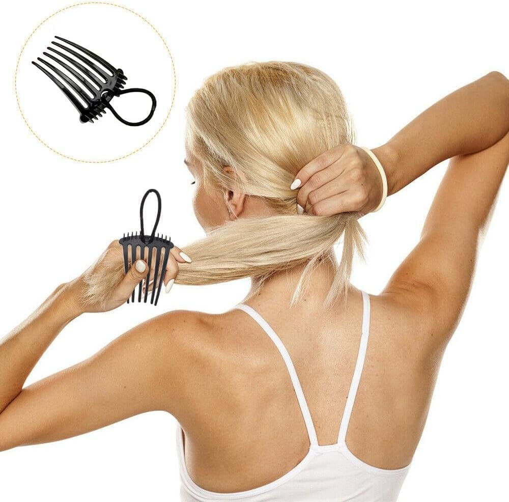 1 X Hair Comb for Plugging, Hair Comb, Fluffy Combs, Ponytails, Fashionable Hair Accessories, Practical and Chic Hairstyles image number 1