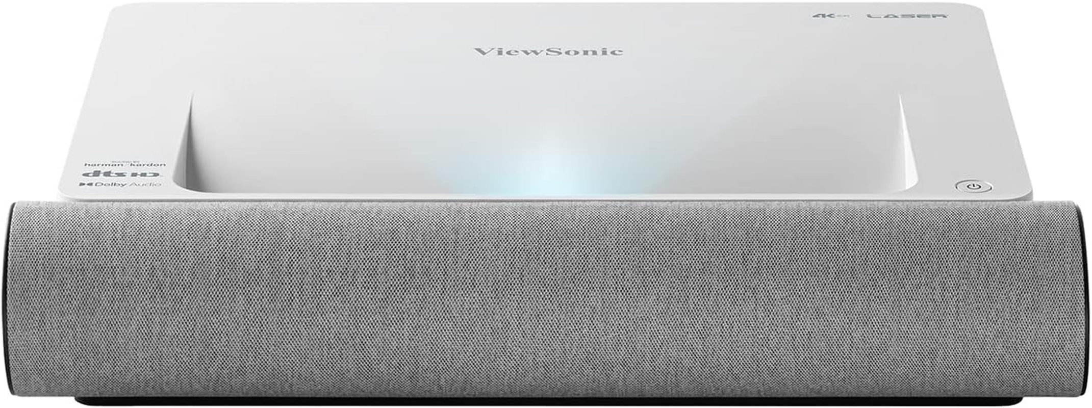 Viewsonic X2000L-4K Ultra Short Thorw Laser Projector with 4K UHD, 2000 ANSI Lumens, 0.22 Ultra Short Throw Ratio, Harman Kardon with Dolby/Dts Support, HDMI USB Wi-Fi Bluetooth Connectivity