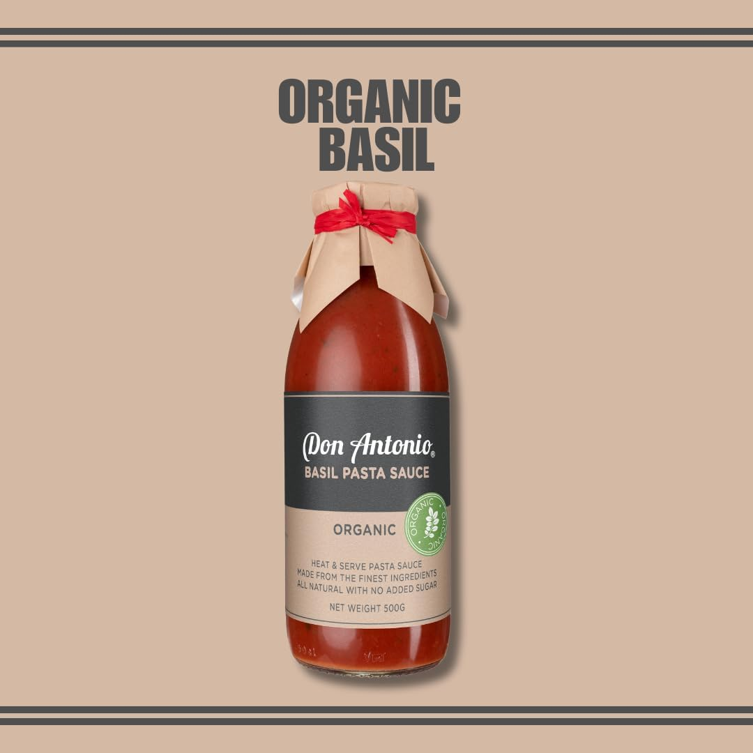 Don Antonio Organic Basil Pasta Sauce 500 G image number 4