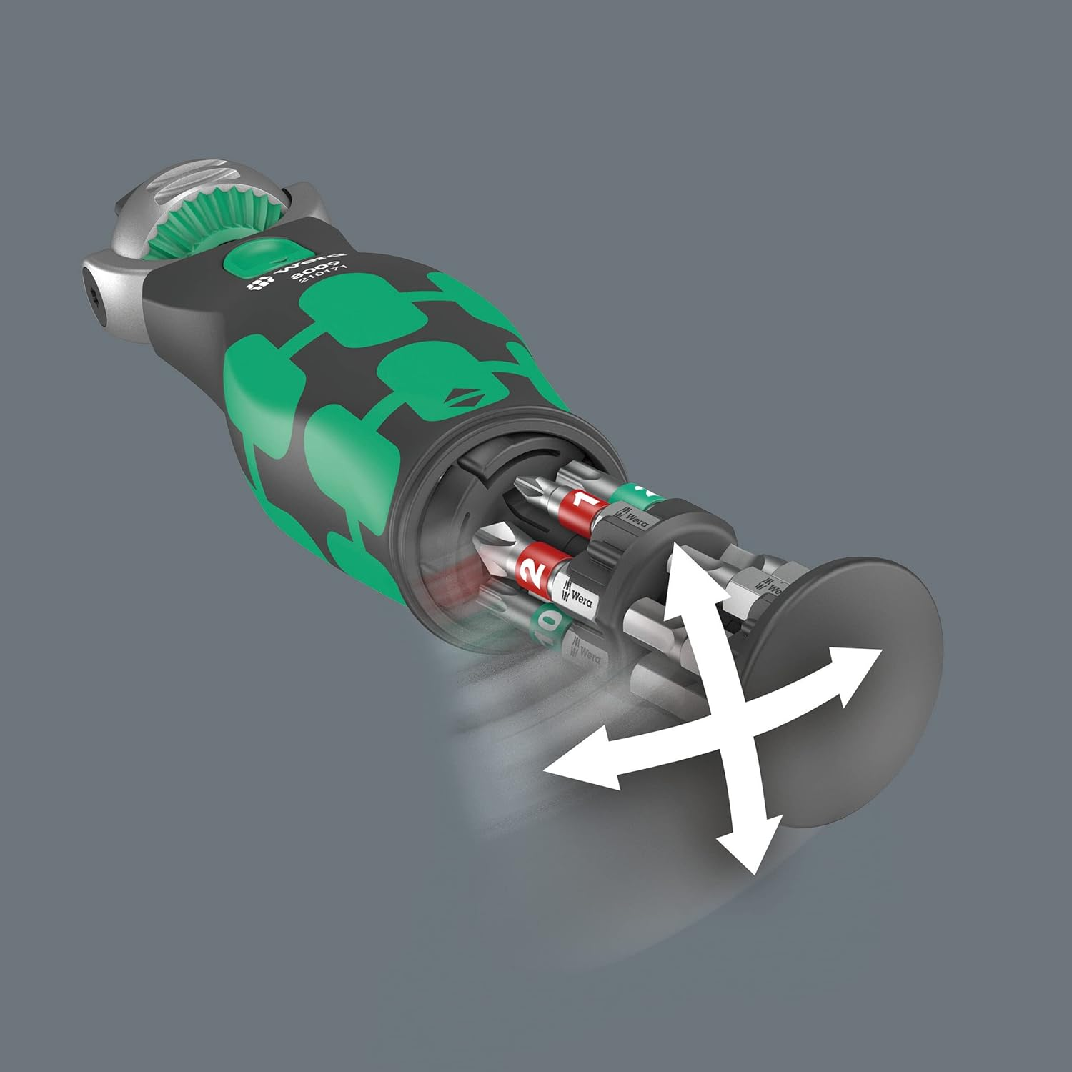 Wera 004282 8009 Zyklop Pocket Screwdriver Set Imperial 1, 13 Pieces image number 3