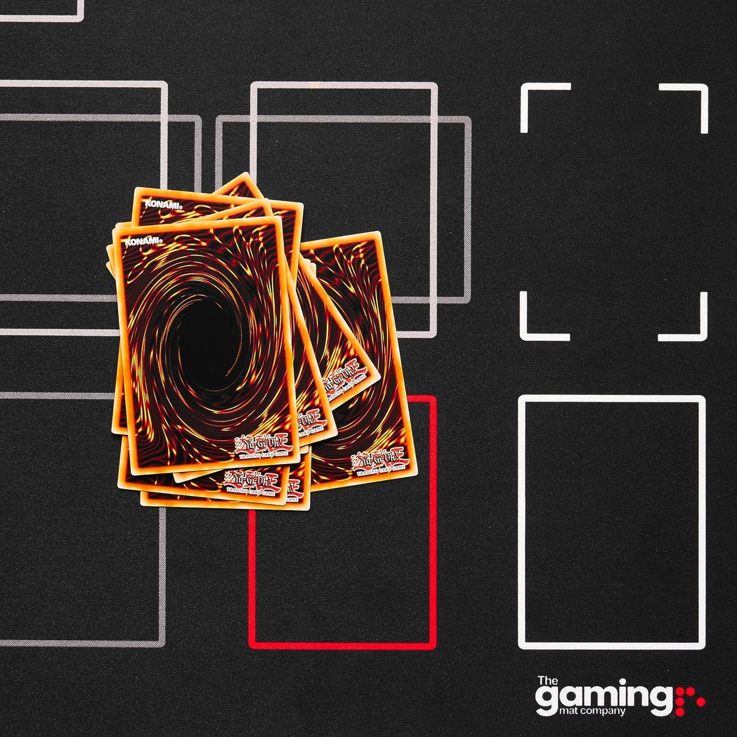 The Gaming Mat Company Yugioh Playmat for Yugioh Cards - Master 4 2 Players Yugioh TCG Playmat with Banish Zone & Extra Deck- Large Yugioh Game Mats - Yu Gi Oh Card Gaming Table for Yugioh TCG Playmat image number 2