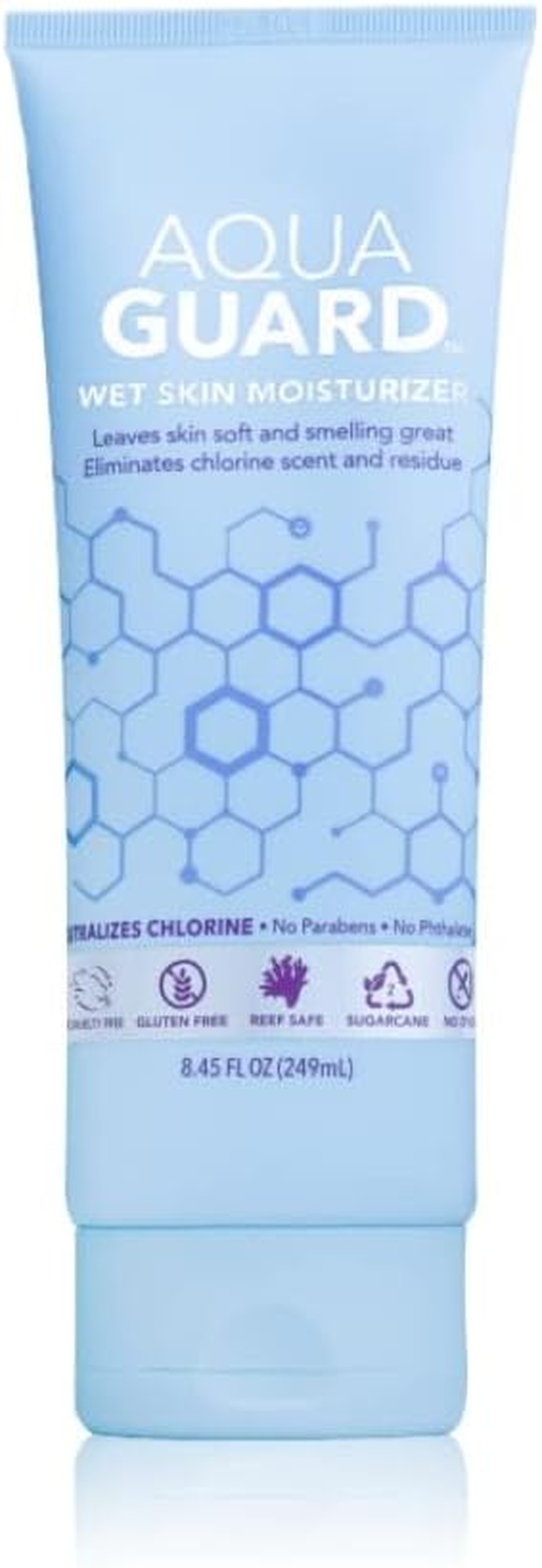 AQUA GUARD After-Swim Wet Skin Moisturizer | Leaves Skin Soft+Neutralizes Chlorine Scent&Residue | In-Shower Lotion | Saves Time | Apply to Wet Skin Then Towel off | Fast Absorbing - Single image number 2