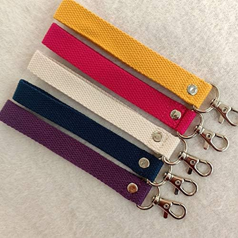 40 Pieces Swivel Snap Hooks Lanyard Snap Hooks Keychain Clip Hook Lobster Claw Clasp Metal Hook Clasp with D Rings for Keychain Purse Hardware Sewing Craft Project image number 4