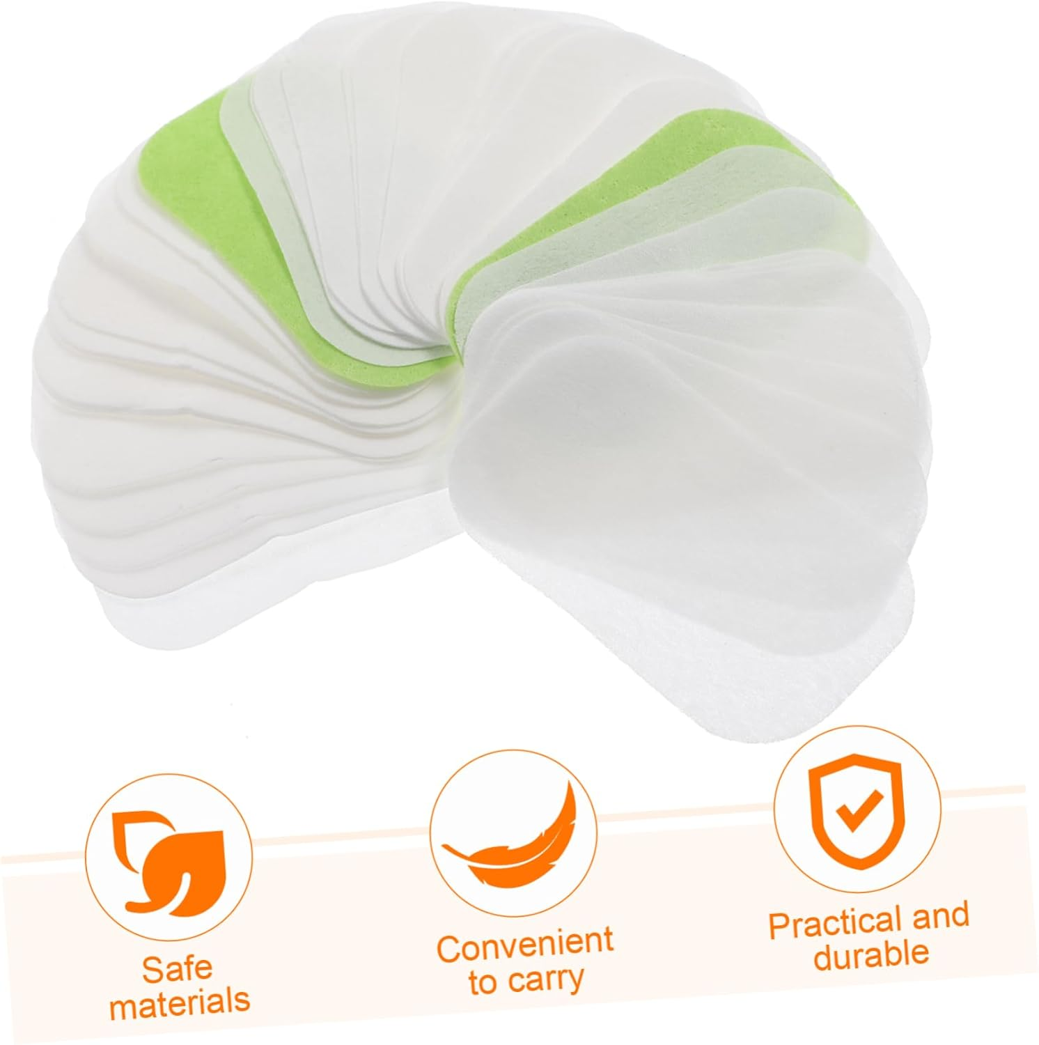 VANZACK 50 Pcs Portable Soap Sheets for Travel Disposable Hand Washing Soap Slices for Outdoor Use and Camping image number 6