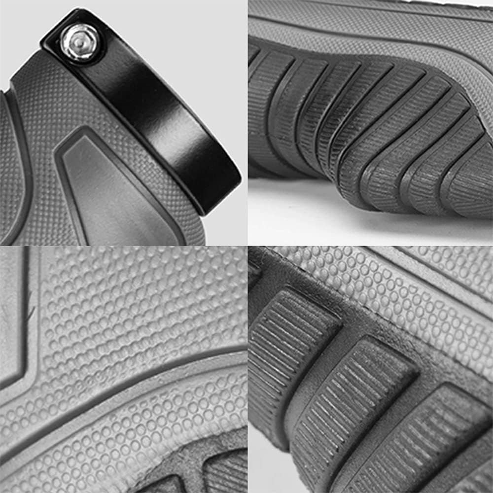 Bike Handlebar Grips, Non-Slip Ergonomic Design Bicycle Grips, Aluminum Double Lock-On Mountain Bike Grips with Multi Colors for MTB BMX Scooter Downhill Foldable Urban Bikes image number 4