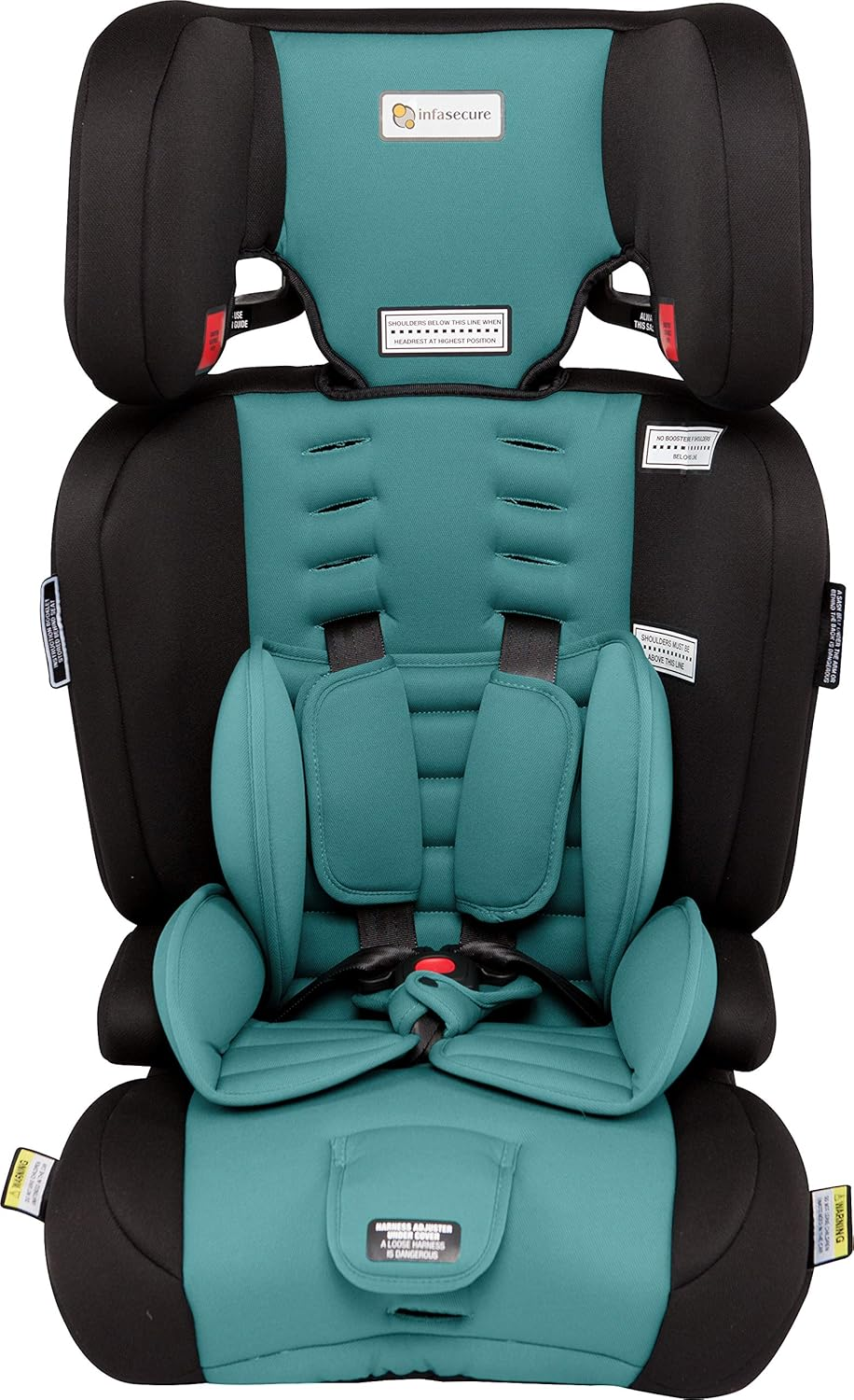 Infasecure Visage Astra Convertible Booster Seat for 6 Months to 8 Years, Aqua (CS7313)