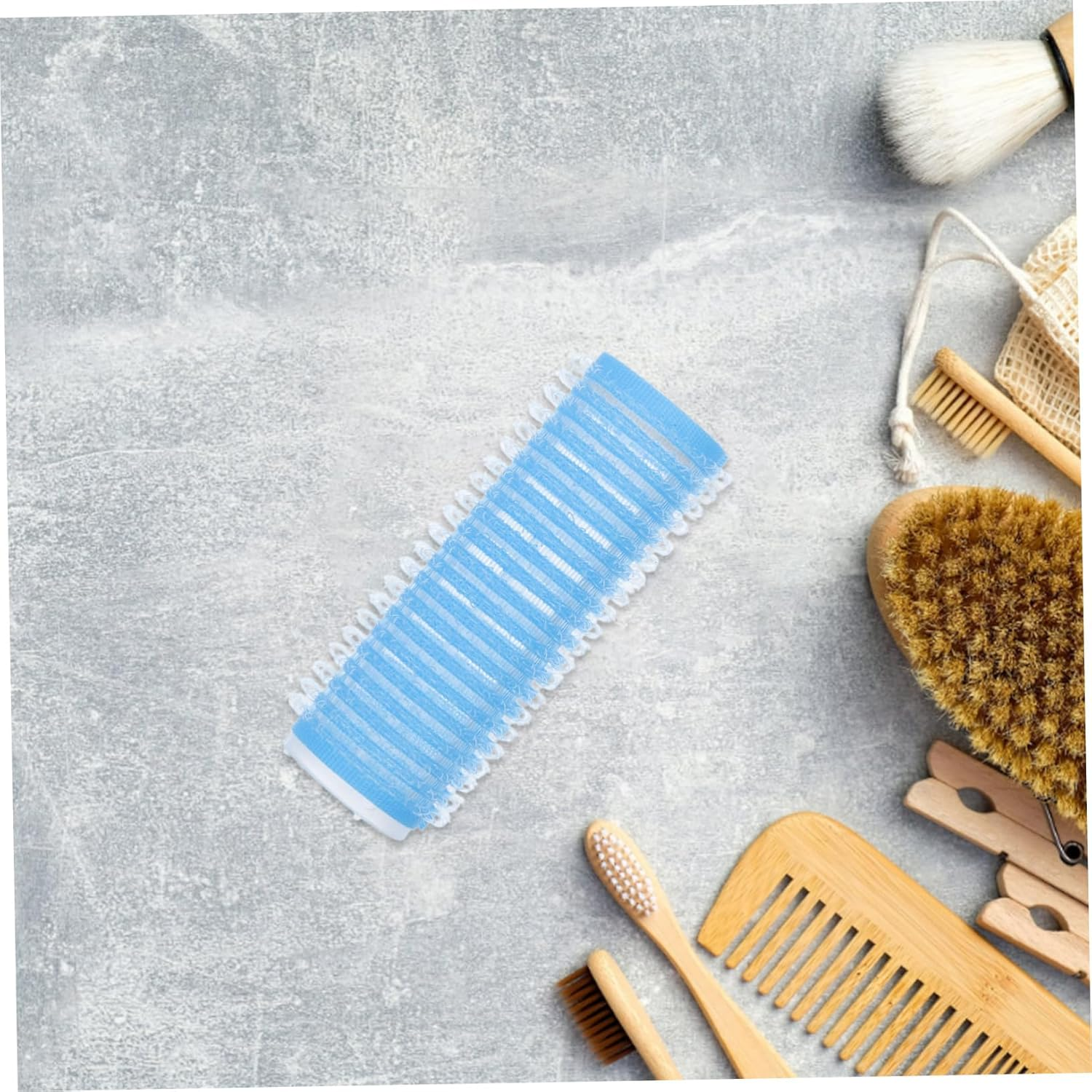 HAMPPLIES Self-Adhesive Hair Rollers 6Pcs 2Cm for Curling Suitable for Hair Types Random Colors