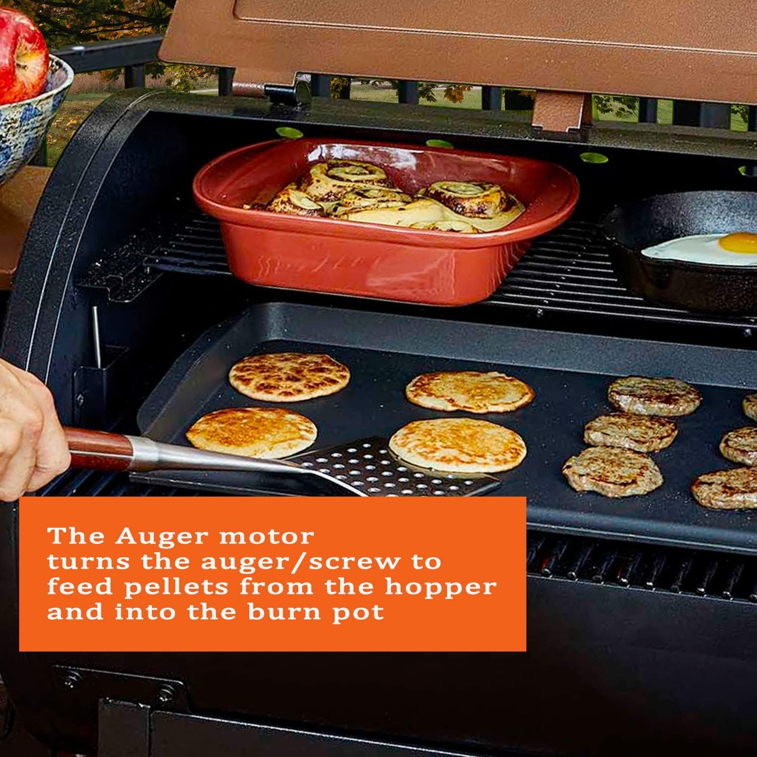 Replacement 1.6 RPM Grill Auger Motor Kit，Compatible with Traeger/Pit Boss Wood Pellet Grills& Camp Chef Smoker Grill, BBQ Auger Motor image number 5