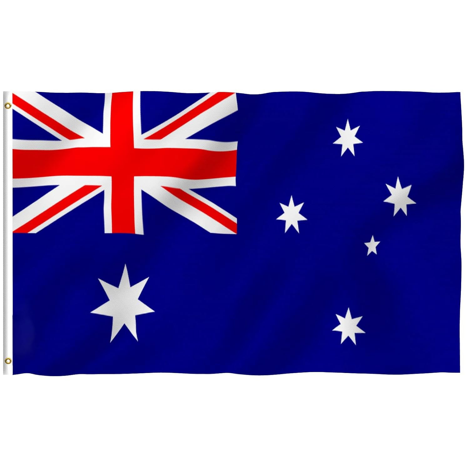 Kvadouly Australia Flag 3X5 FT for Outdoor &ndash; Double-Sided Australian Flags with Brass Eyelets for Garden, Street, Bar, Olympic Party Decorations, Indoor Outdoor Display