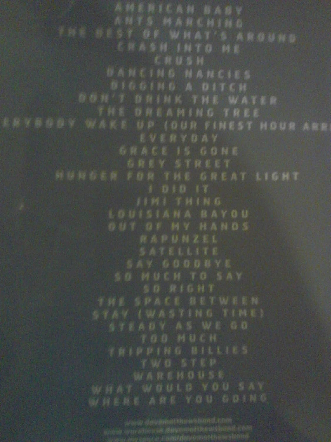 Dave Matthews Band - Anthology