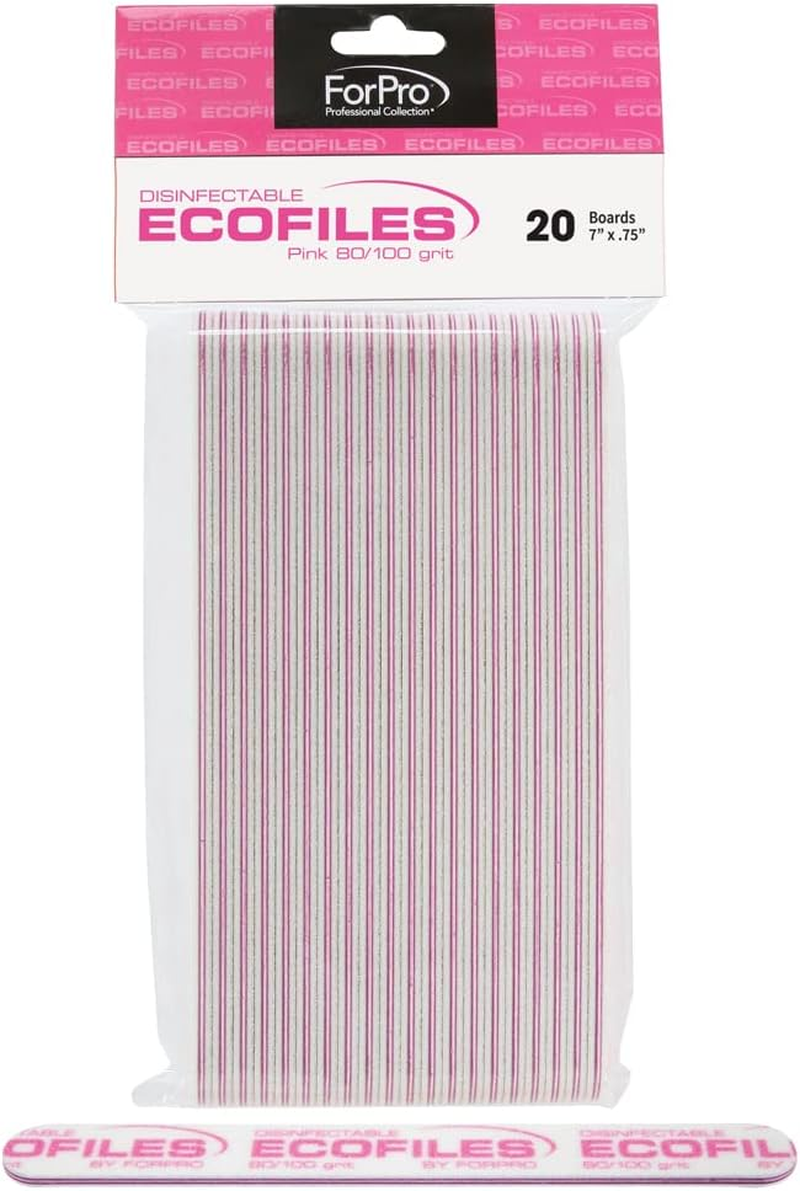 For Pro Green Ecofile 100/180 Grit, 20 Count