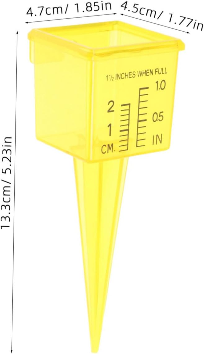 CLISPEED 20Pcs Lawn Sprinkler Water Gauge with Wide Mouth Easy-Read Rain Gauge for Outdoor Garden Irrigation Quick Connect Weatherproof Water Level Tool for Accurate Lawn Sprinkler image number 4