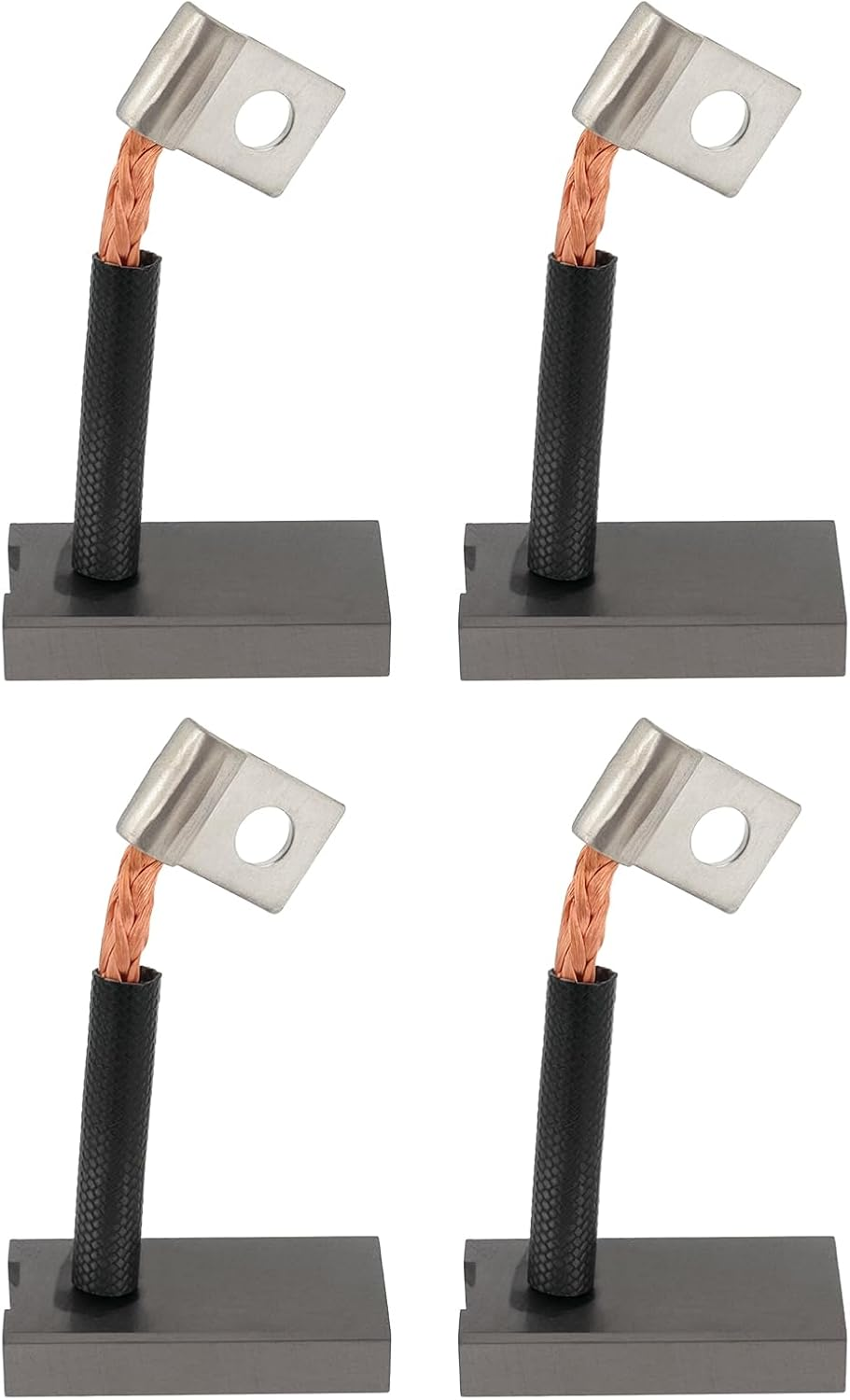 Ecsing 4Pcs Golf Cart Starter Generator Brushes Set Replacement Part 101869302 26658G01 30443-77 JF2-81111-00-00 Compatible with EZGO Gas (1978-Up) image number 3