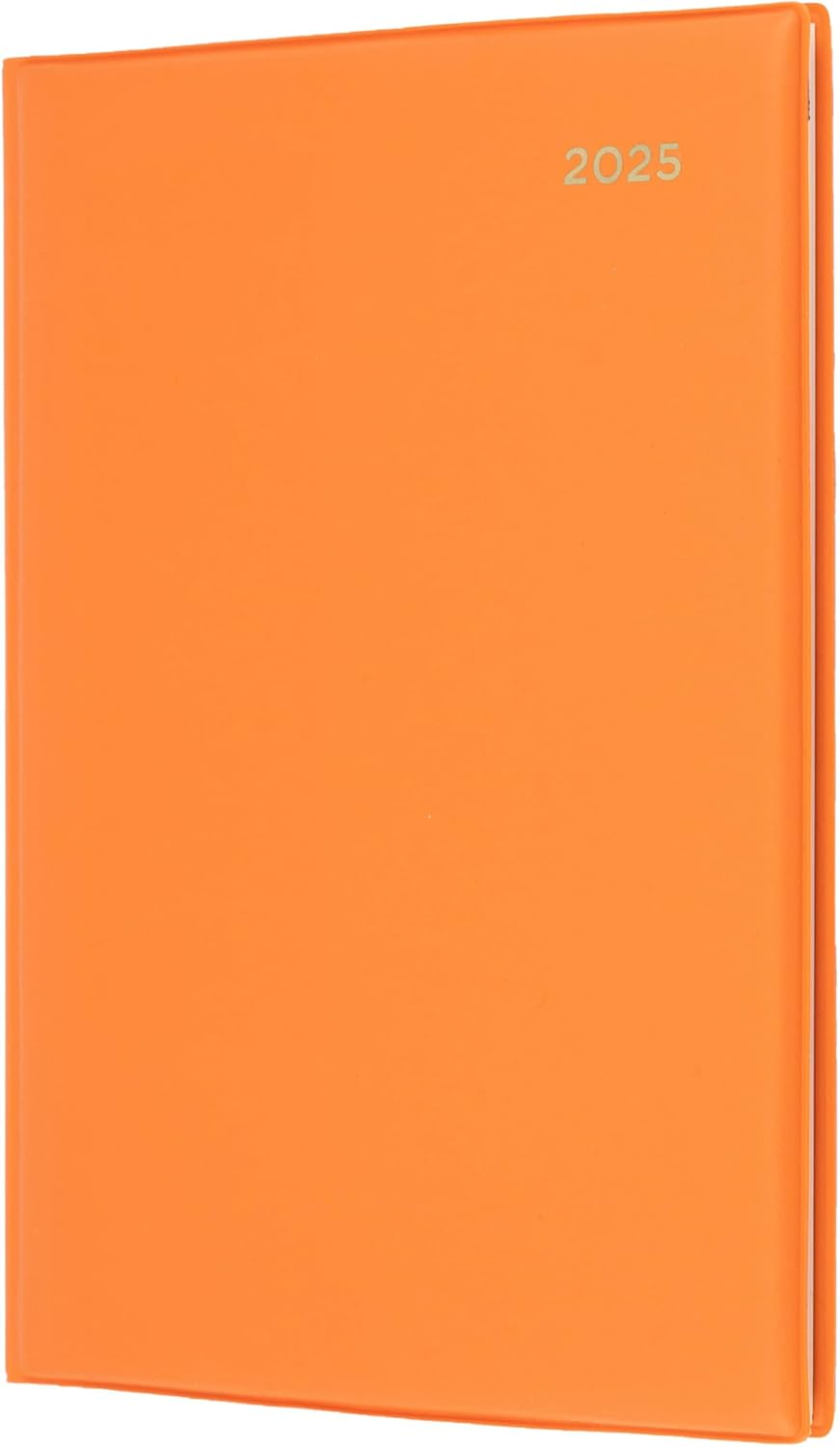 Collins Belmont Colours - A5 Week to View Calendar Year Diary/Planner - 2025 Orange
