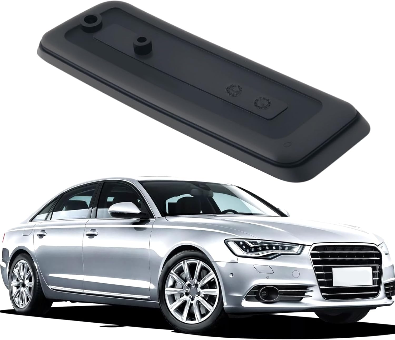 Briny River 1Pc Center Console Storage Compartment Lid Car Glove Box Gasket 8W18633014PK 8WD863301 Compatible with Audi A4 B9 A5 S5 RS4 image number 5