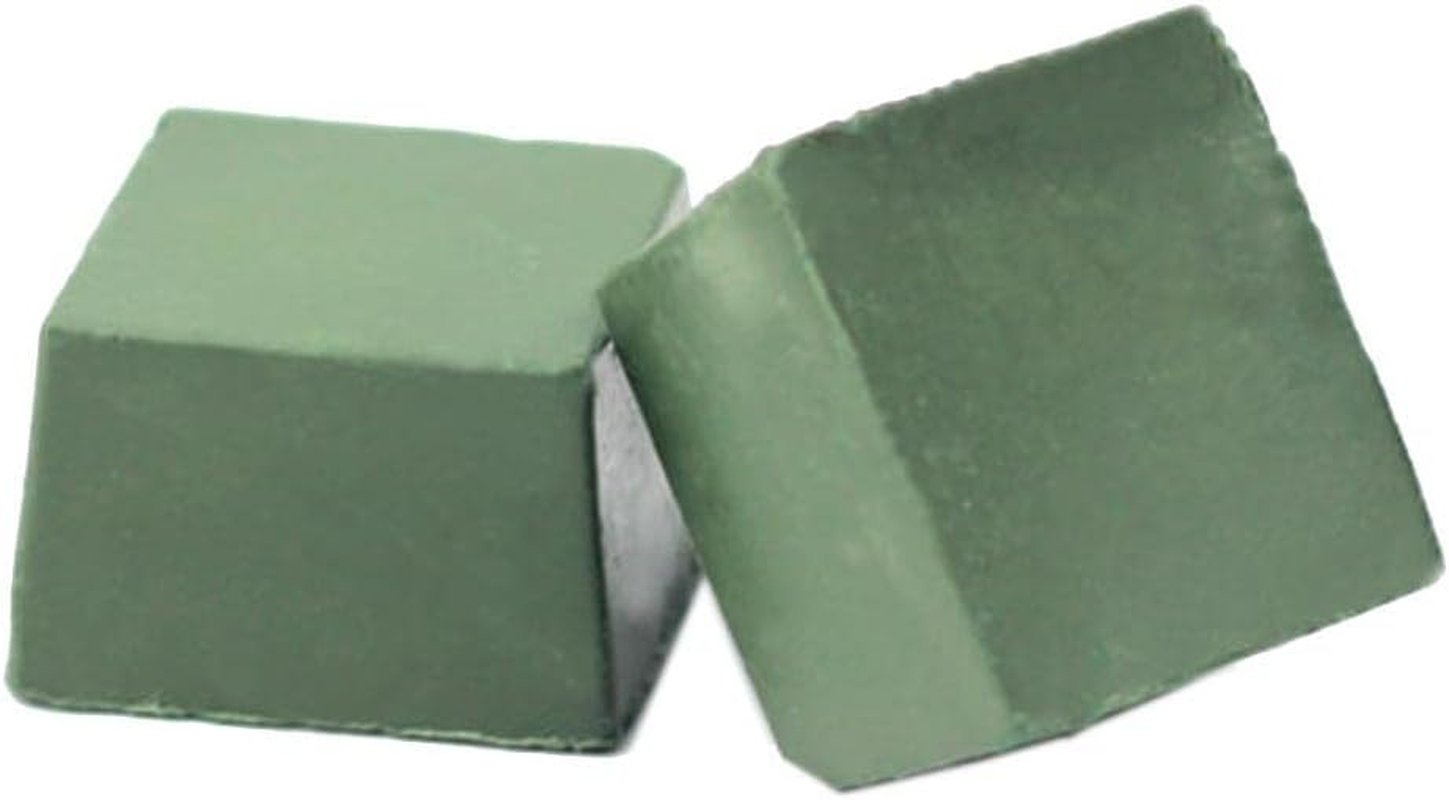 Eigell Leather Strop Compound, Green Leather Strop Sharpening Polishing Buffing Compound Leathercraft Sharpening,Woodcarving image number 2
