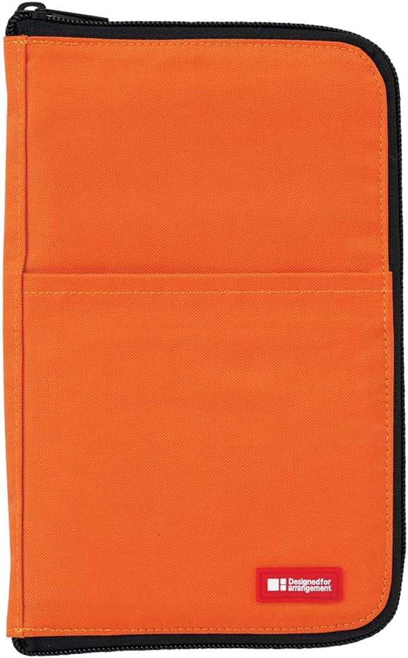 LIHIT LAB Slim Pen/Pencil Pouch, 0.7 &times; 3.9 &times; 8.5 Inches, Yellow Green (A7652-6)