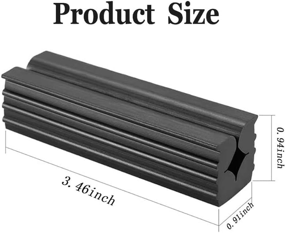 Rubber Golf Club Grip Vice Clamps Grips Replacement Tool,Golf Club Grip Replacement Clamps Putters Vice Shaft Accessory Tool Solid Rubber Vise Clamp for Golf Club Shafts (2) image number 4