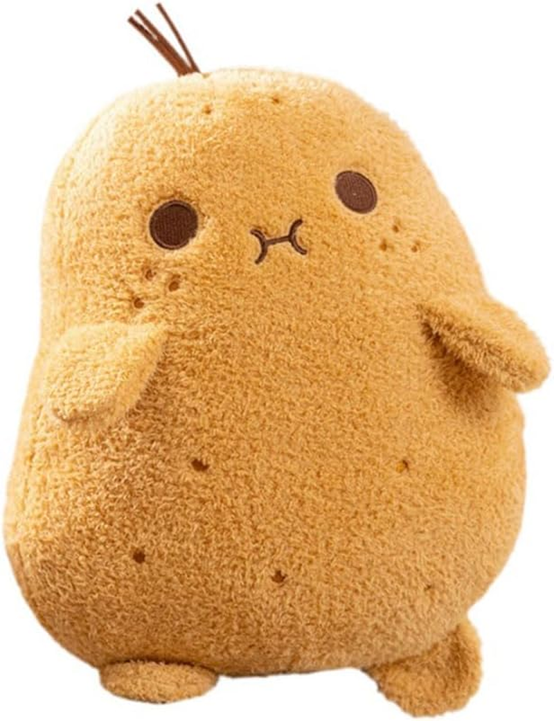 Cute Potato Stuffed Animal, 9.8 Inch Potato Plush Toy, Soft Stuffed Food Plushie Pillow Toys Doll Decorative Throw Pillows for Kids Boys Girls Birthday Xmas Gift image number 1