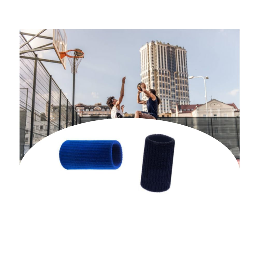 GYWHOOFT Finger Protector,20 PCS Finger Brace Boating Finger Sleeves Finger Protectors Finger Sleeves Support Sports Finger Cots Finger Support Finger Sleeve for Elastic Finger Sleeve