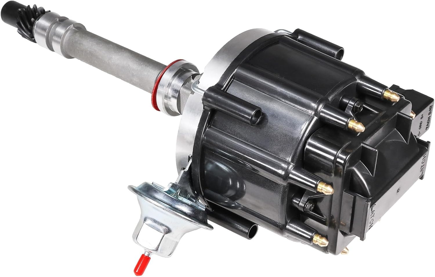 HEI Distributor 6515 65K Coil Replacement for Chevy Corvette Tach Drive 327 350 SBC 1962-1974 Ignition Distributor Black image number 6