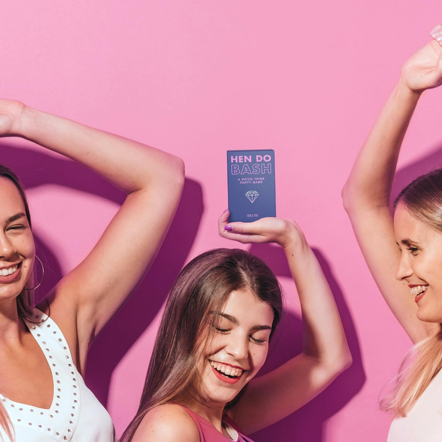 Lulu & You BASH - Bachelorette Party Game, Hen Do Party Games - Hens Night Games, Bachelorette Games - Bridal Shower Party Accessories - 205 Cards image number 2