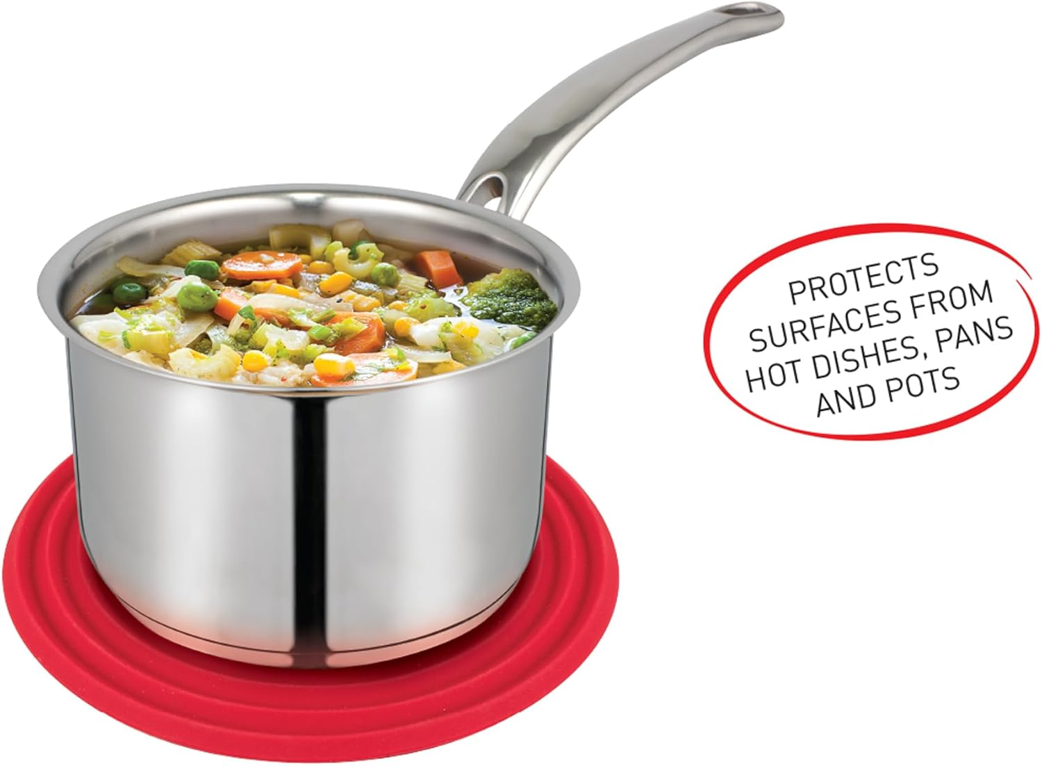 Avanti Flexible Heat Trivet Set - 20Cm and 28Cm image number 1