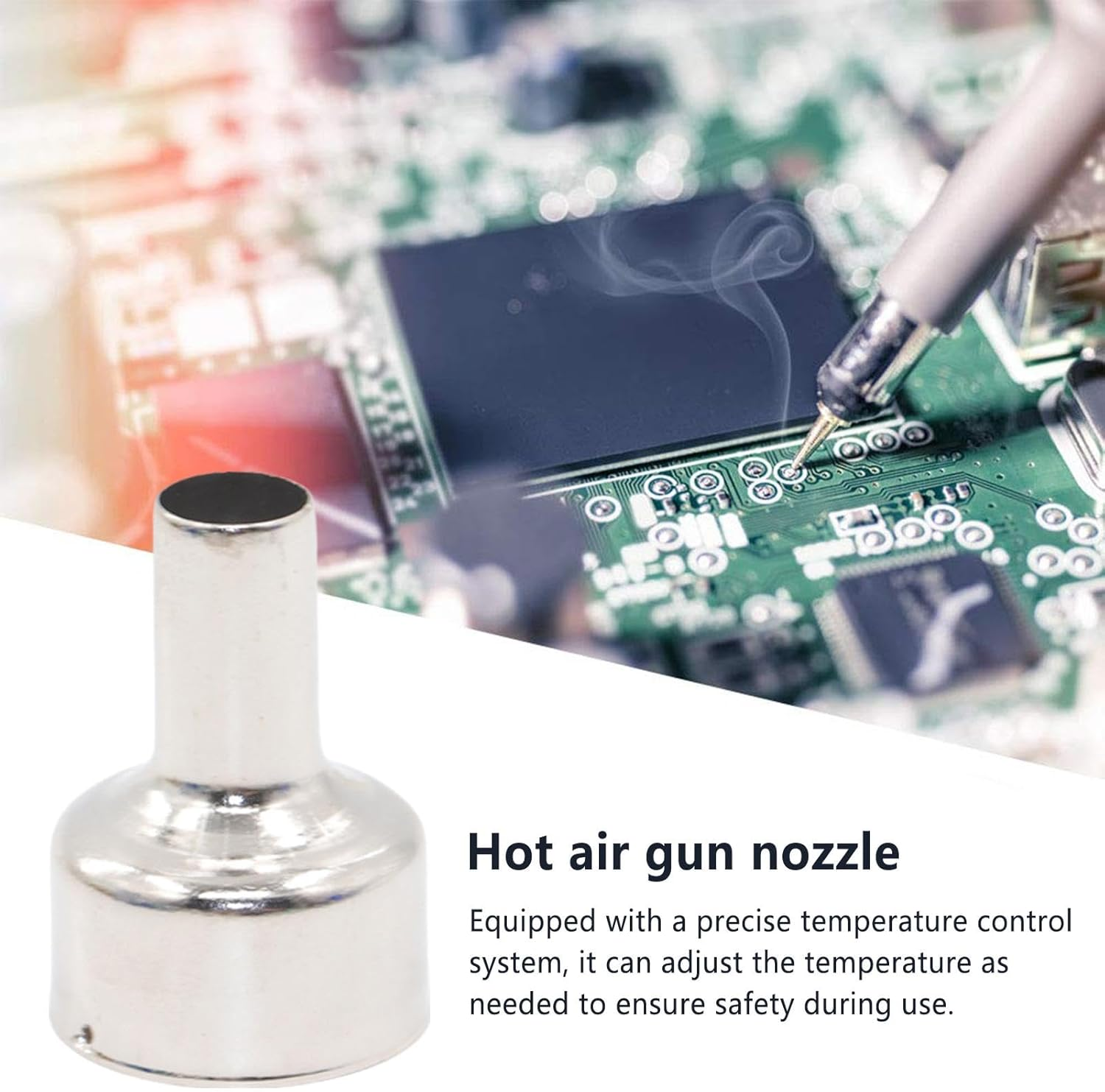 Hot Air Machine Soldering Tips | Heat Resisting Accessories Nozzles for Soldering Station - Soldering Station Accessories Welding Soldering Repair Tool - Chm image number 6