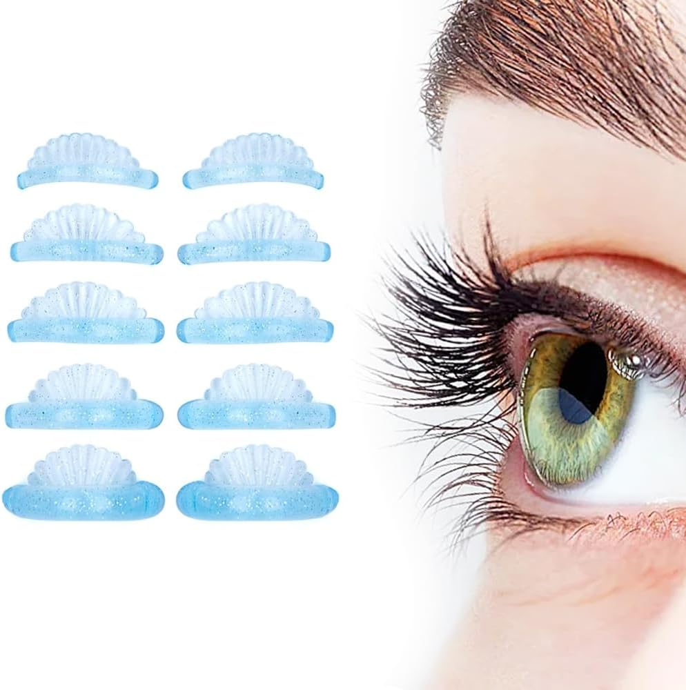 Self Eyelash Curl, 20 Pieces, Eyelash Lift, Silicone Rod, Eyelash Perm Rod, Silicone Pad, Eyelash Curl, Lot, Home Use, Eyelash Perm Kit, for Beginners, Durable, Reusable Eyelash Perm Set, Salon Grade image number 3