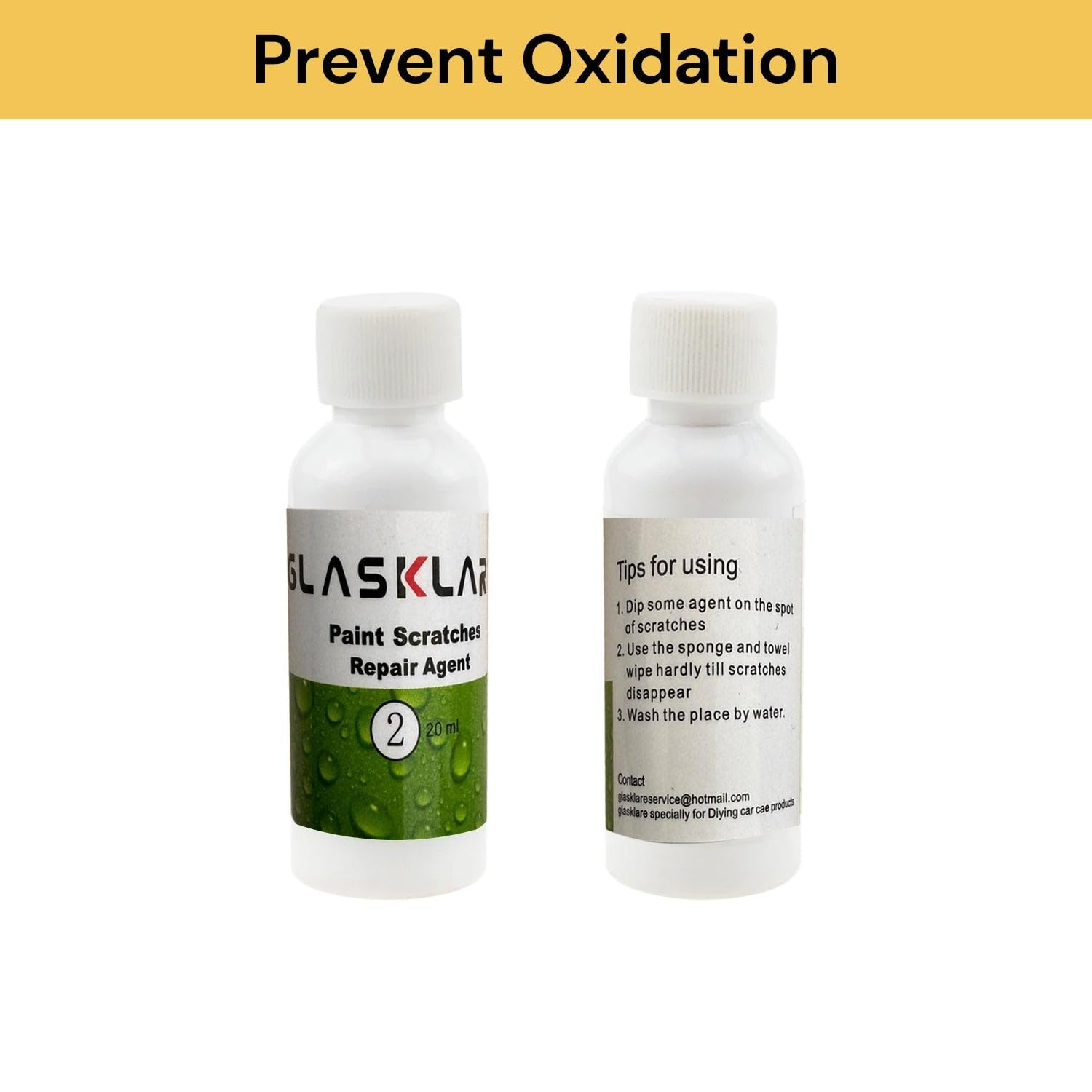 Car Scratch Remover & Paint Restorer, Instant Auto Touch-Up Solution, Wax Polish for All Paint Colors, Repair Swirls, Scuffs & Minor Scratches, Easy DIY Application image number 2