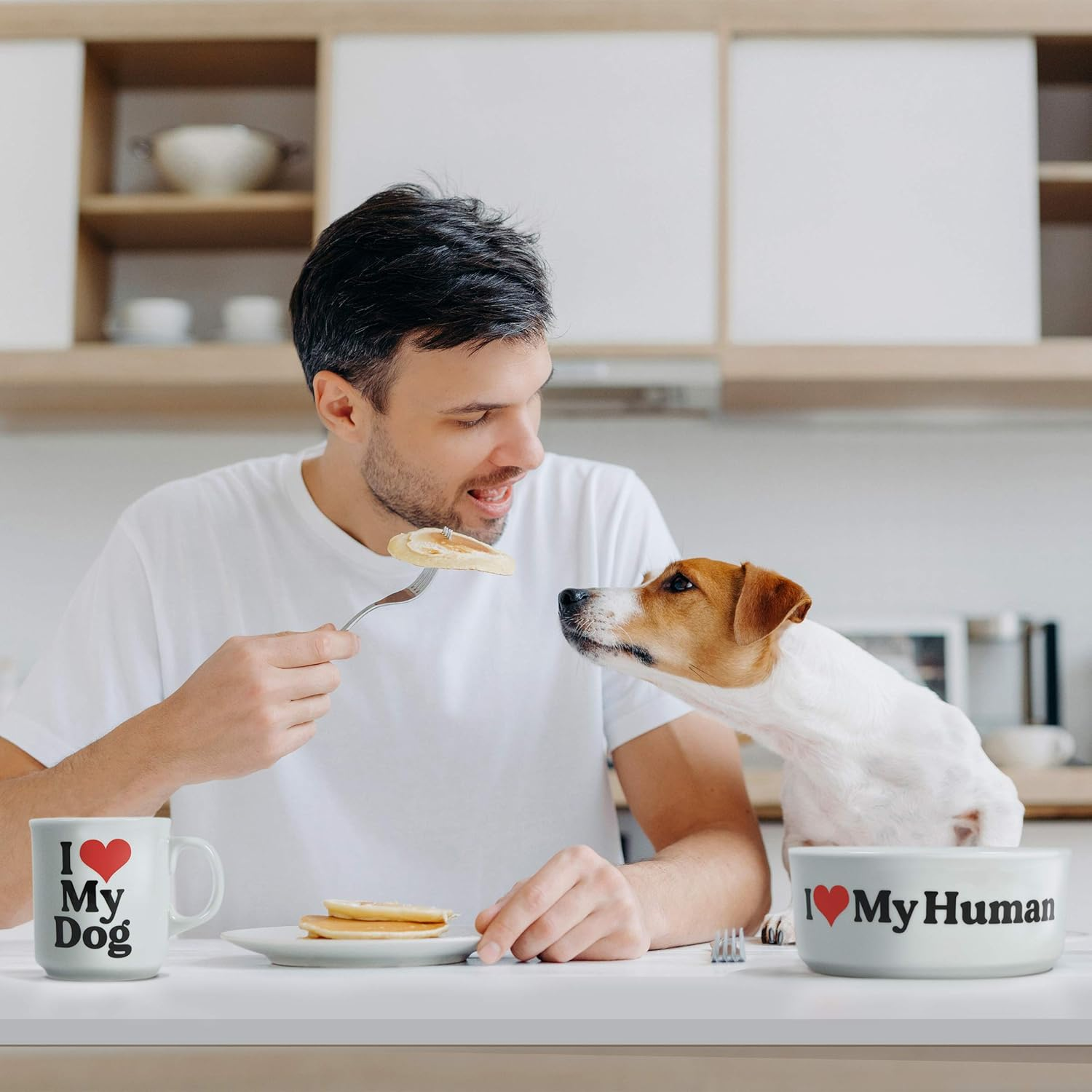 Howligans - Mug + Dog Bowl - Love Dog