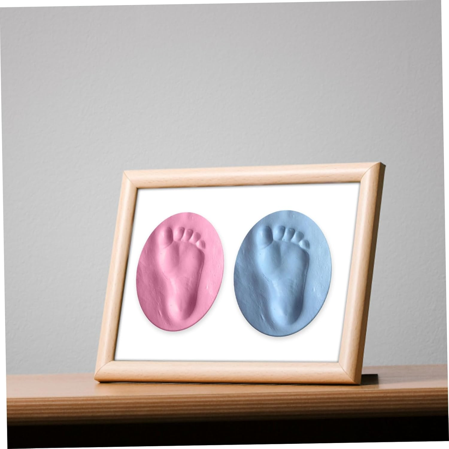 4Pcs Hand Footprint Keepsake Kit for Newborns Family Handprint Kit Footprint Ornament image number 3